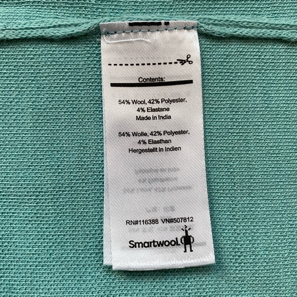 Smartwool Neck Gaiter Wool Sport Scarf Light Blue EUC Women’s Men Winter Merino - Picture 6 of 7